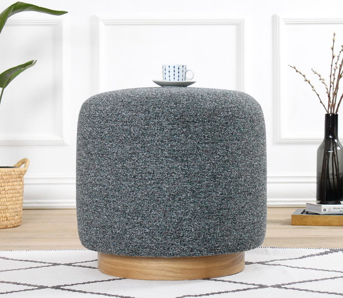Atelier Del Sofa Cheriton Puf - Gris